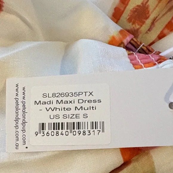 Petal & Pup Madi Maxi Dress Small NWT - Picture 8 of 8